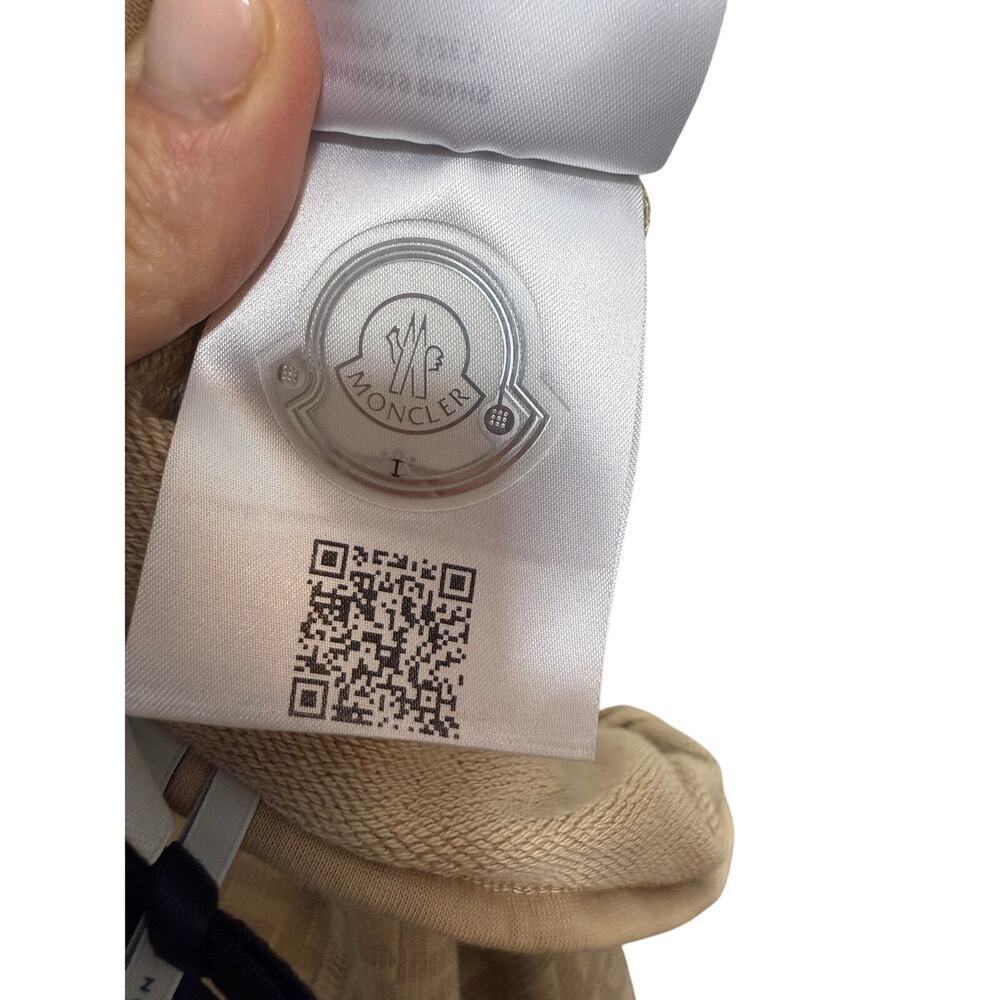 NWT Moncler Monogram Drawstring Shorts – Beige Lo… - image 10